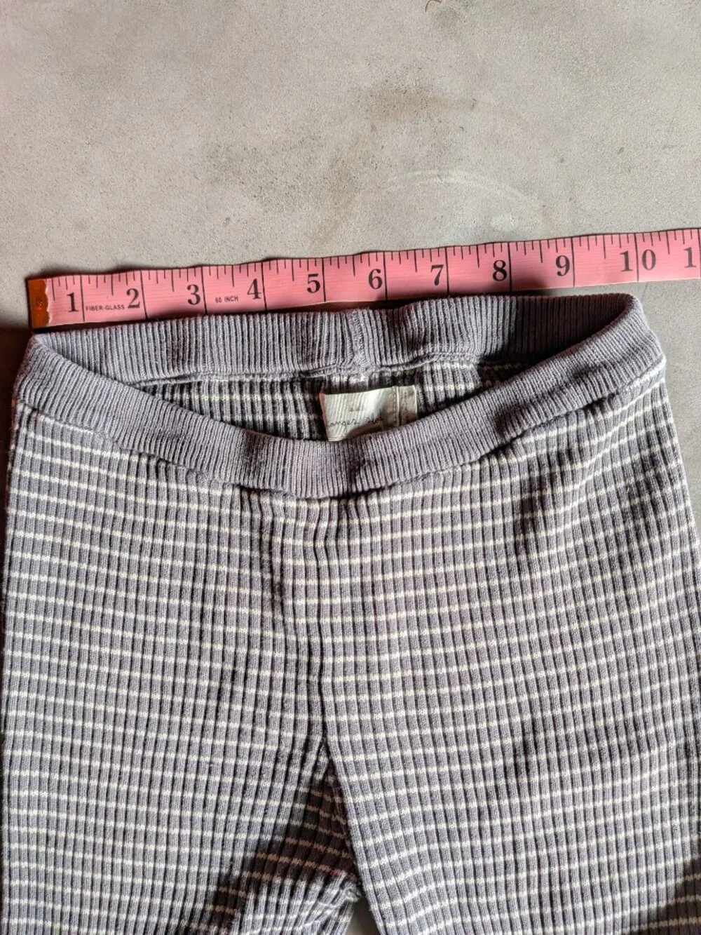 Konges Sløjd Meo Knit Pants - Magnet Houndstooth (Size 7-8Y)